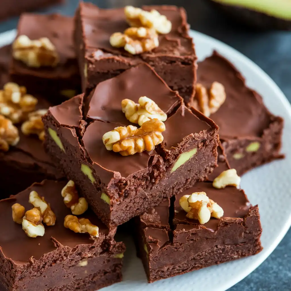 Keto Chocolate Avocado Brownies