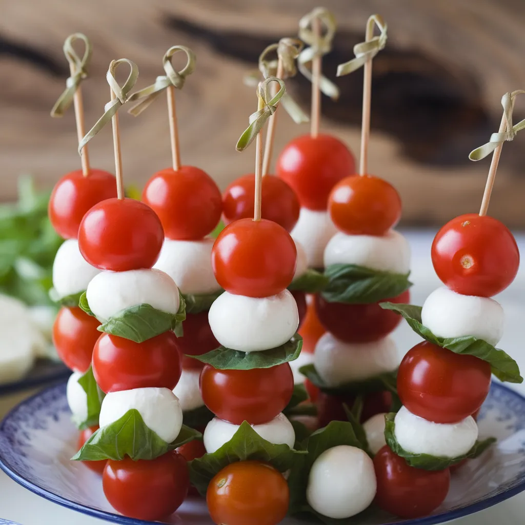 Caprese Skewers: A Classic Italian Delight
