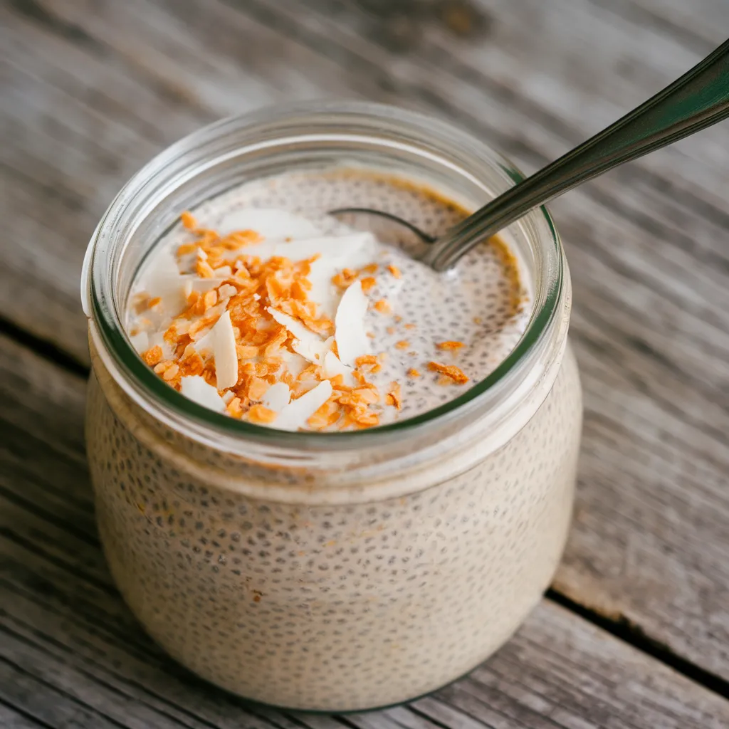 Keto Coconut Chia Pudding