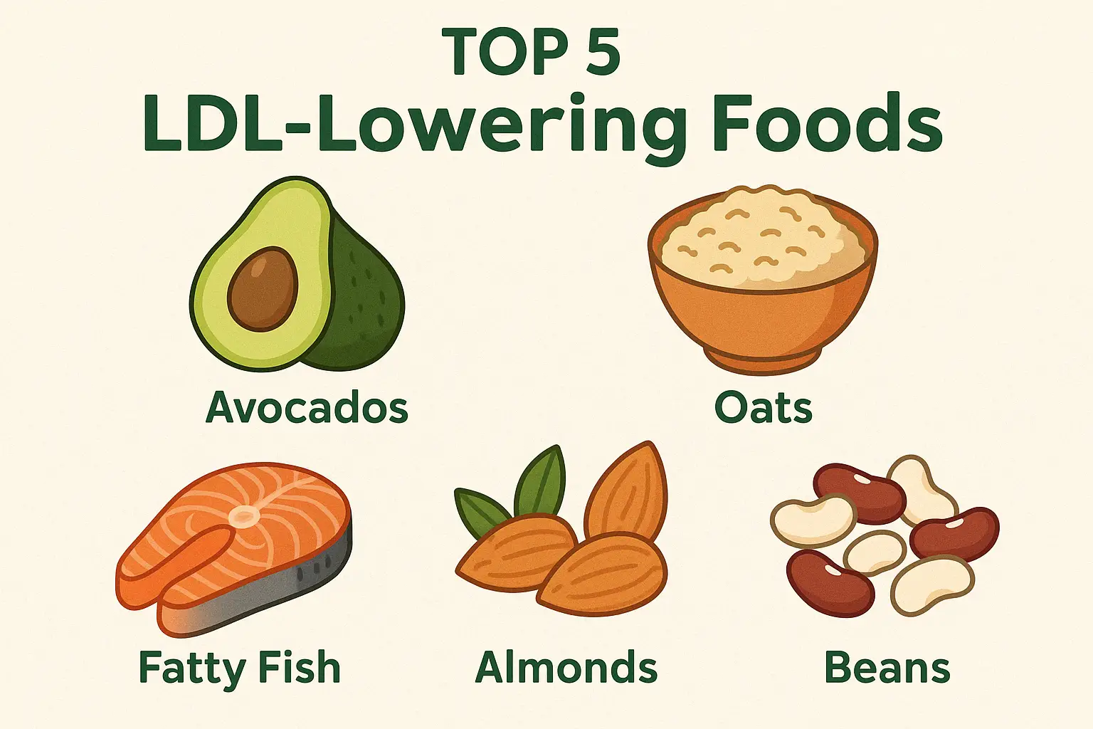 Foods to naturally lower cholesterol