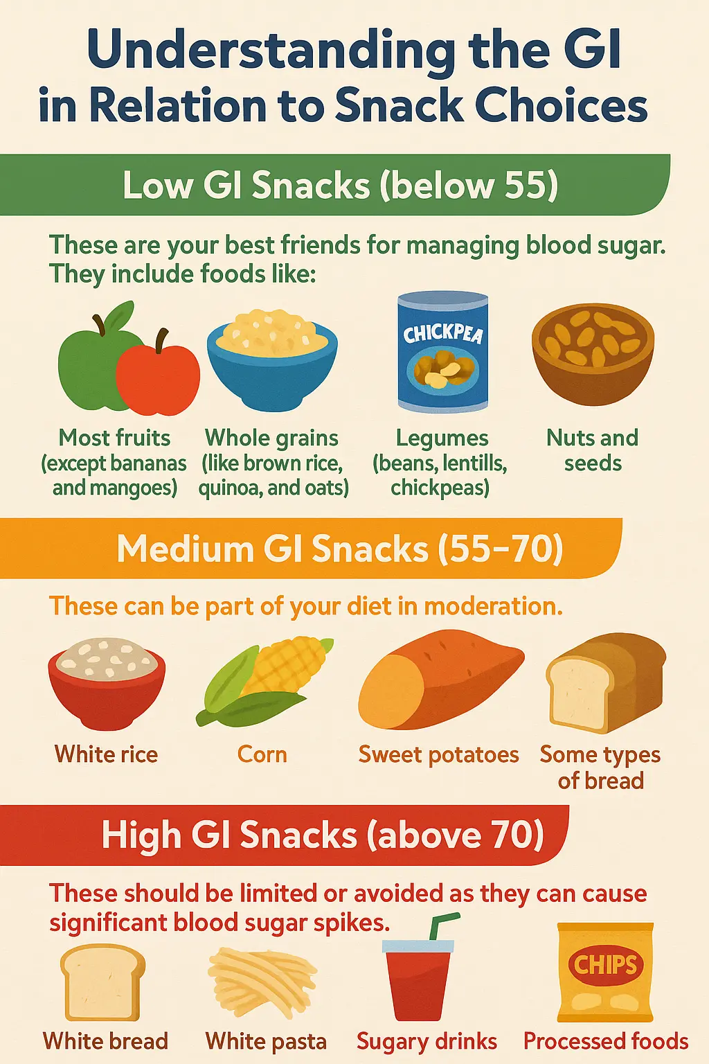 Glycemic Index in Snacks
