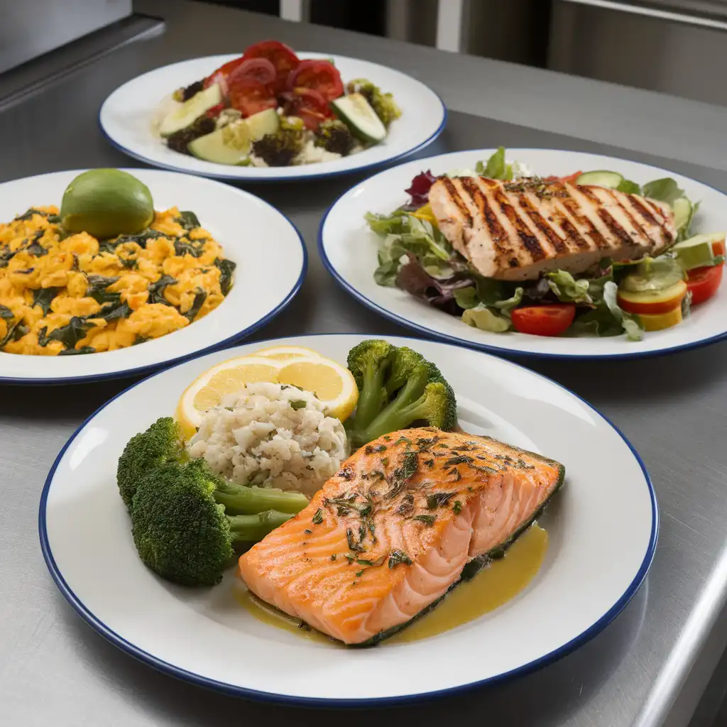 Diabetic Low-Carb Meal Day 1