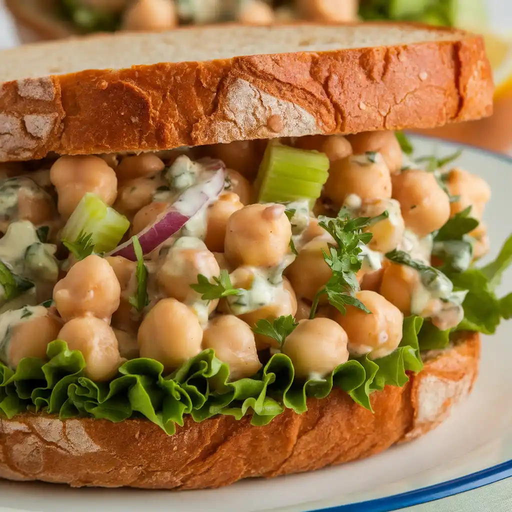Chickpea Salad Sandwiches