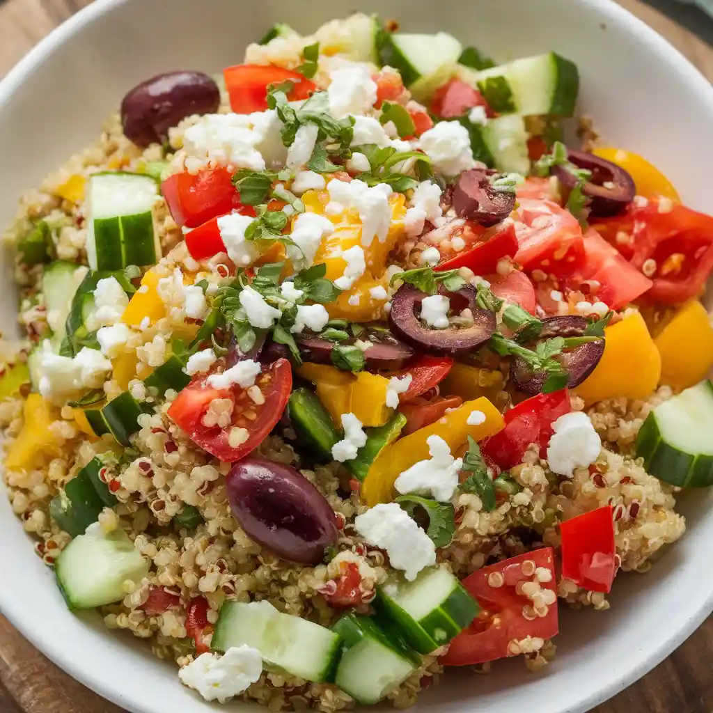 Mediterranean Quinoa Salad