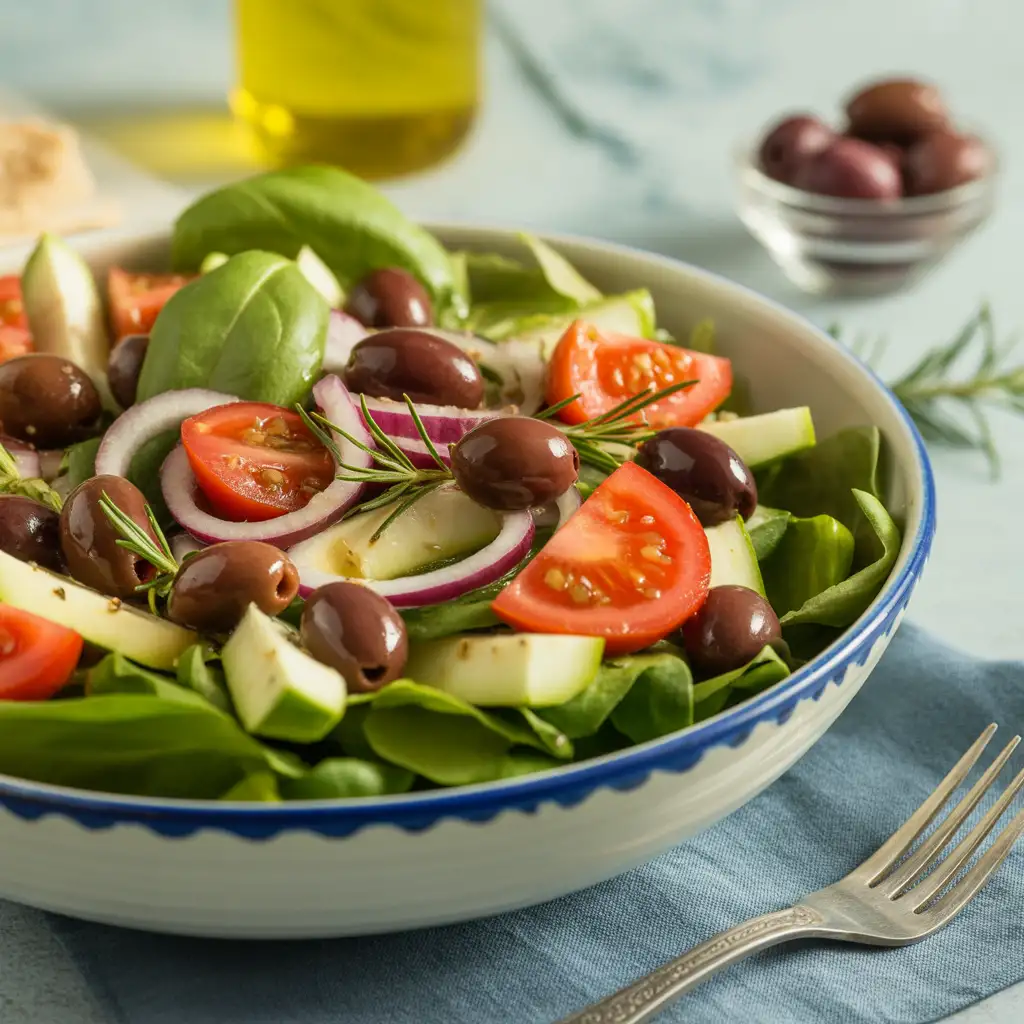 Salad with Kalamata Olives