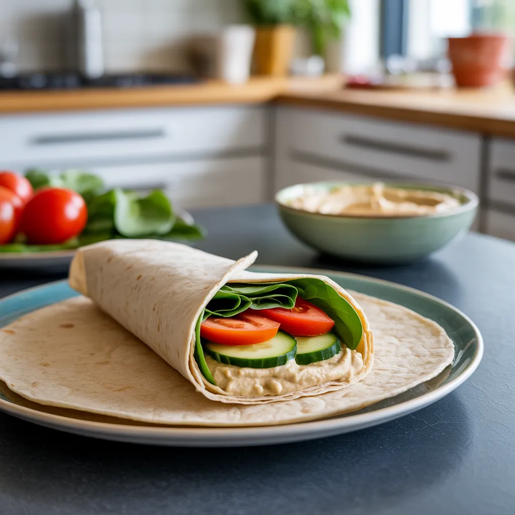 Whole-wheat wrap