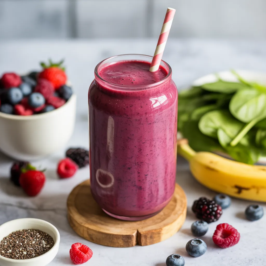 Berry Antioxidant Smoothie