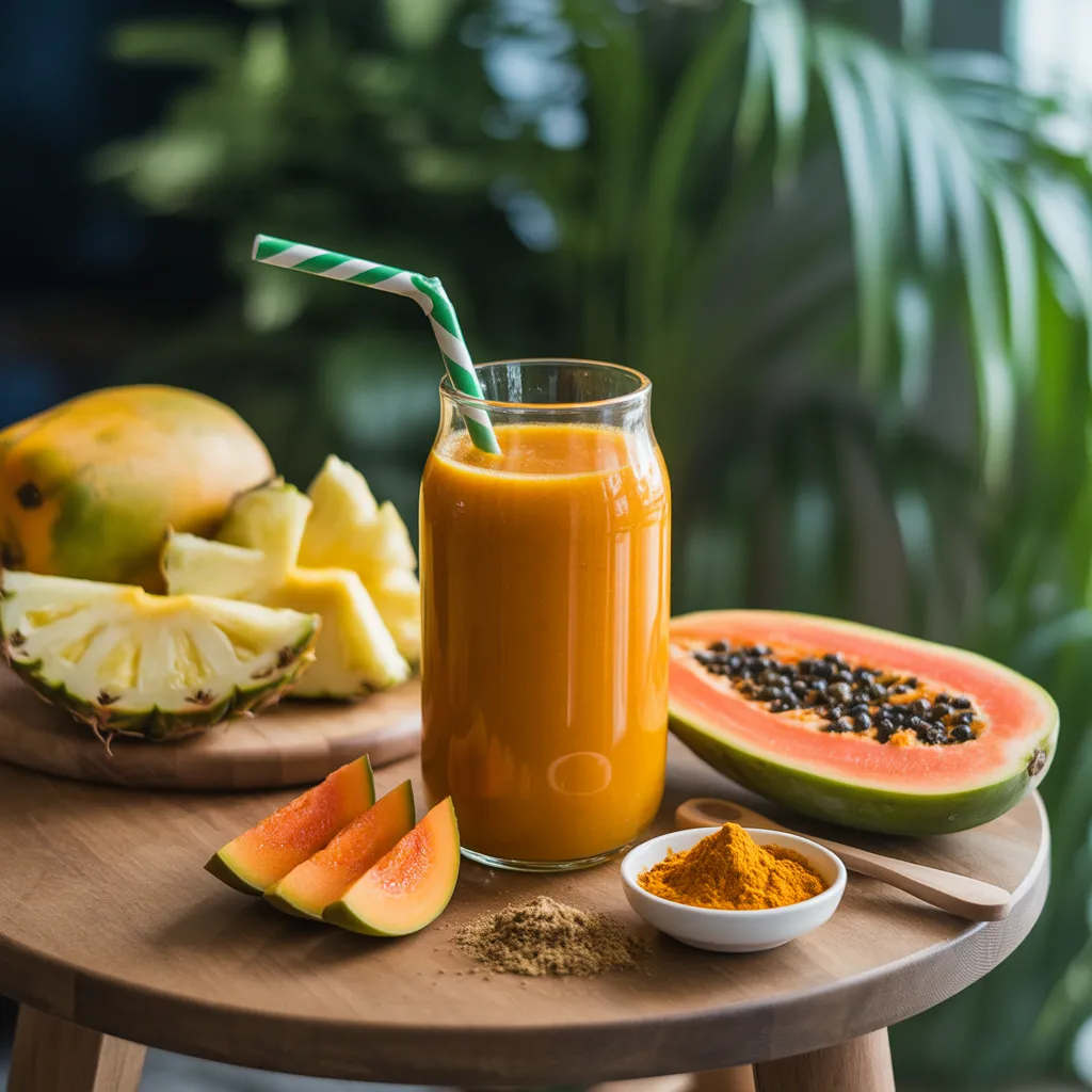 Tropical Immunity Booster Smoothie