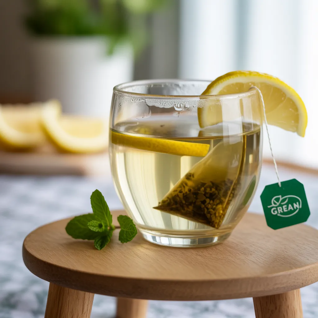 Green Tea with Lemon