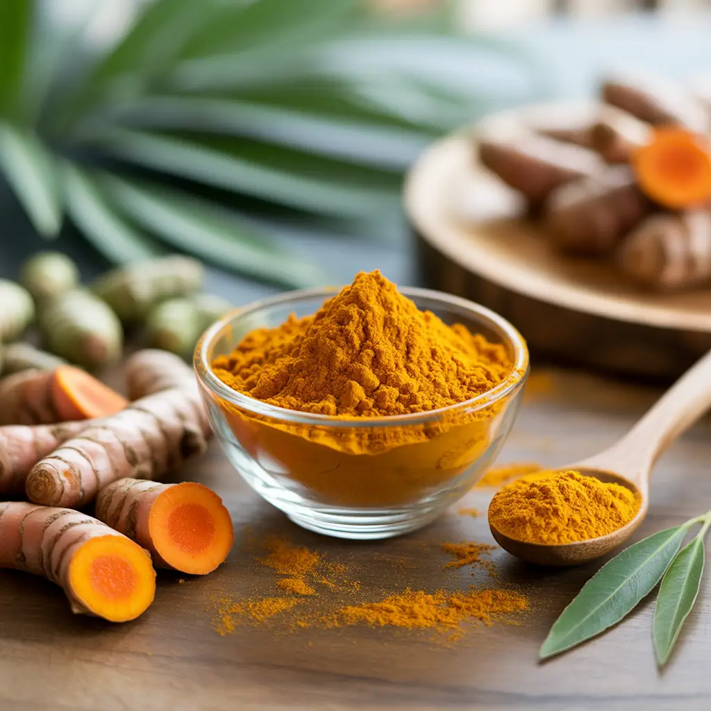 Curcumin in bowl