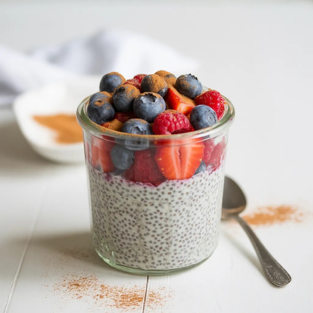 Berry Chia Seed Pudding