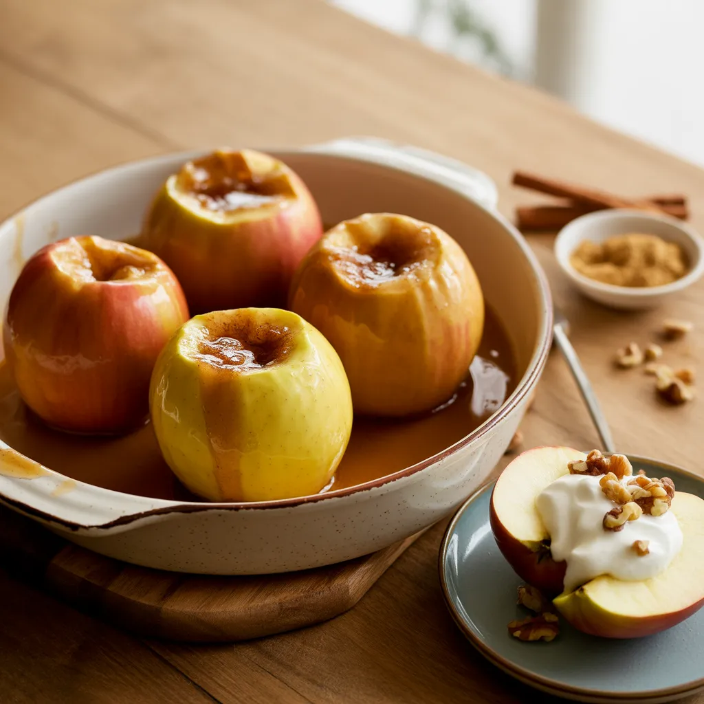 Ginger-Spiced Baked Apples