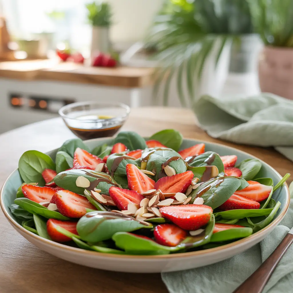 Strawberry and Spinach Salad