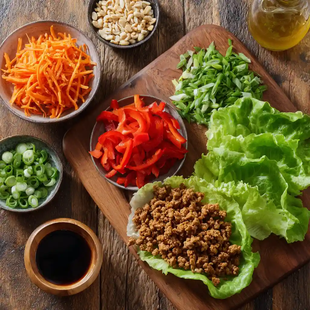 Lean Turkey Veggie Lettuce Wrap