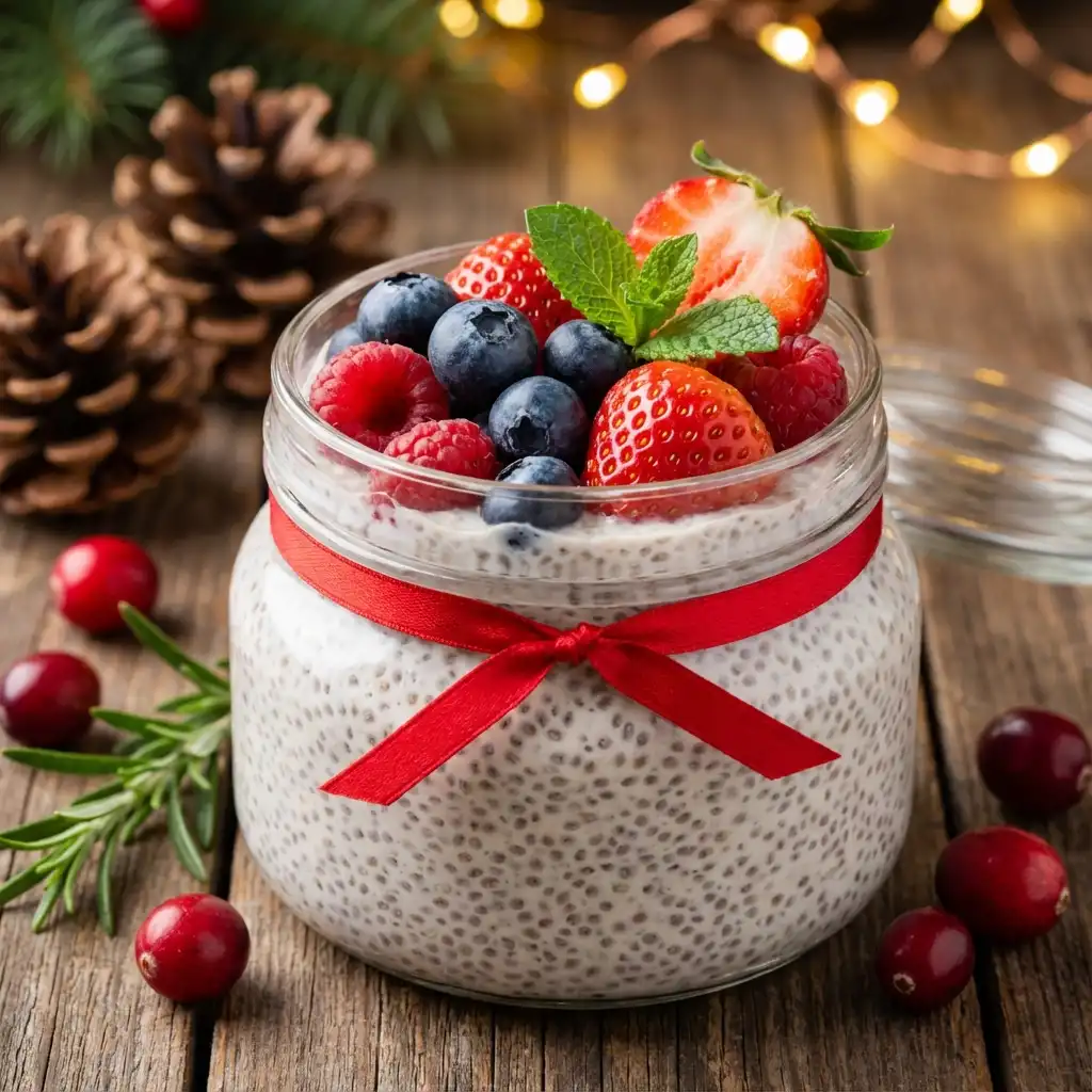Berry Chia Pudding