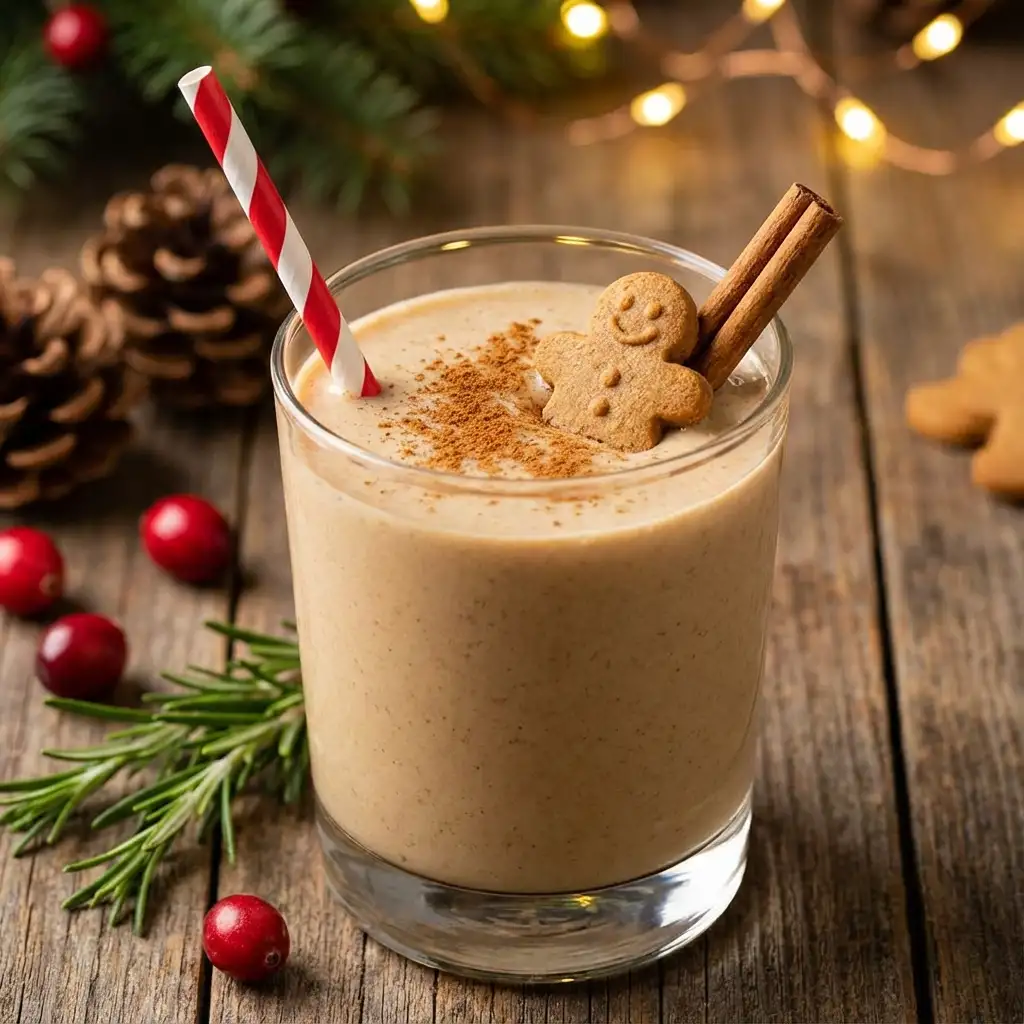 Gingerbread Spiced Smoothie