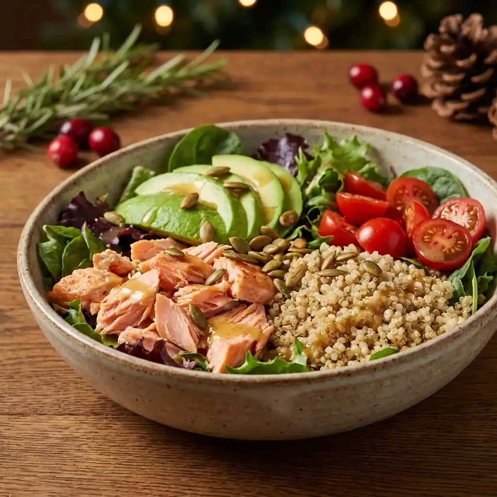 Salmon Quinoa Power Bowl