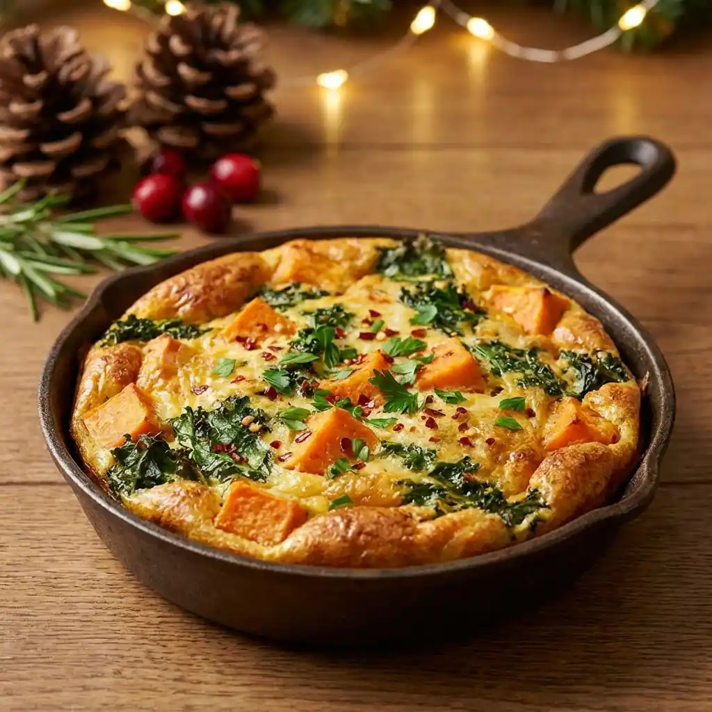 Sweet Potato Kale Frittata